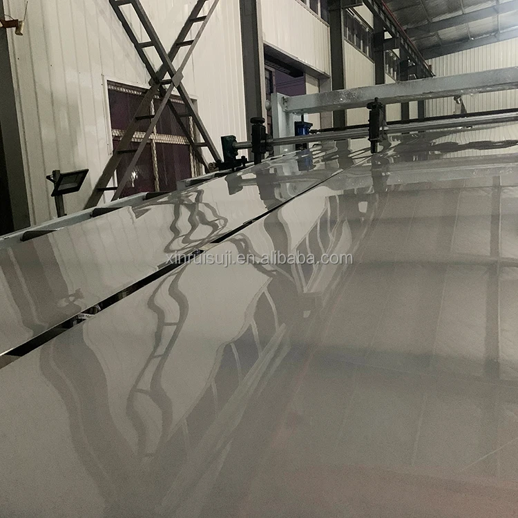 Single Screw Plastic LDPE LLDPE PE Sheet Extrusion Making Machine