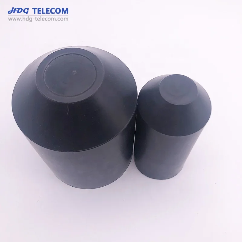 Полиолефиновые термоусадочные концевые колпачки для защиты концов кабеля