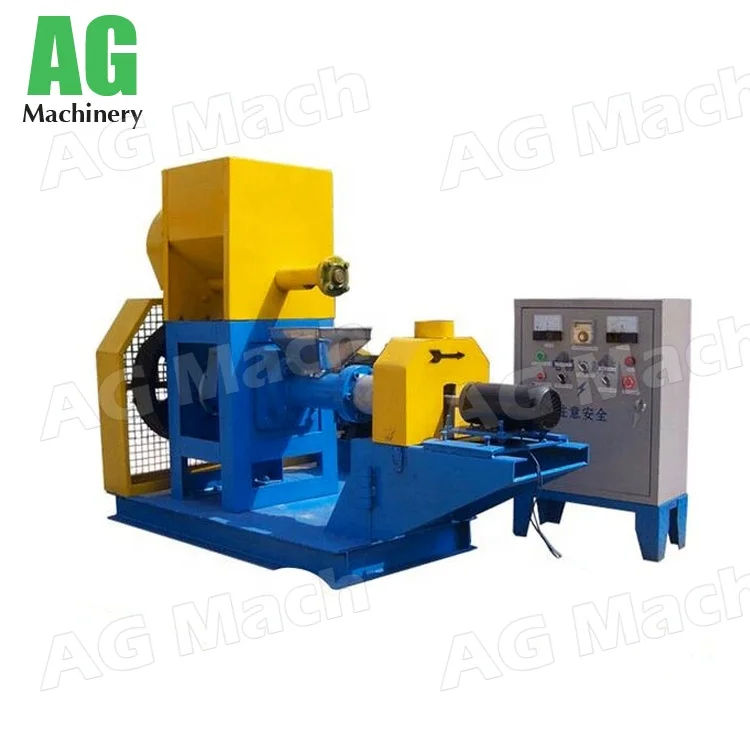 Food Grade Dry Type Pet Animal Food Making Machine Fish Feed Pellet Extruder Production Line