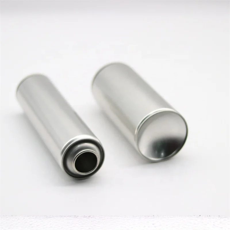 Custom  printing small empty refillable aluminum aerosol spray bottle tin cans
