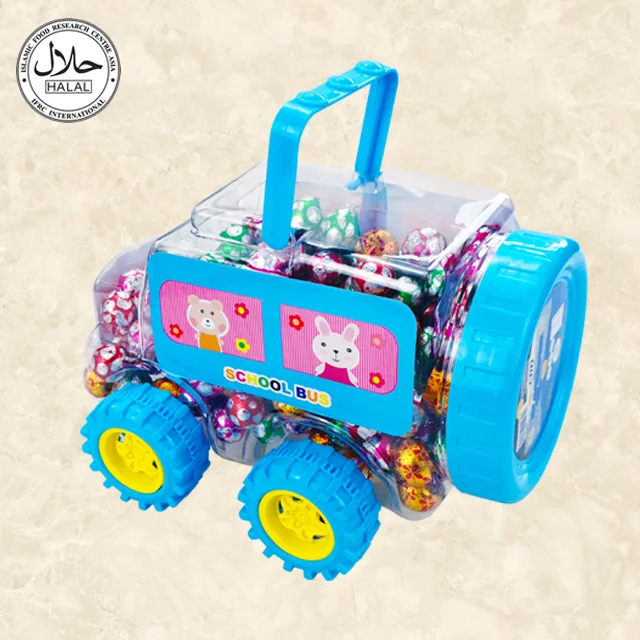 
Supply Colorful Packaging choco ball Shape Sweet Milk Chocolate Candy Halal Candies Low Price Wholesale 