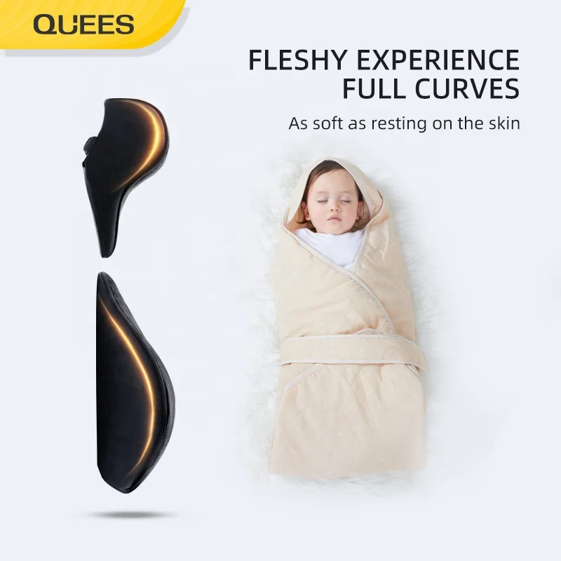 Quees Comfortable Soft Breathable Auto Head Neck Rest Cushion Relax Neck Support Headrest Car Pillow