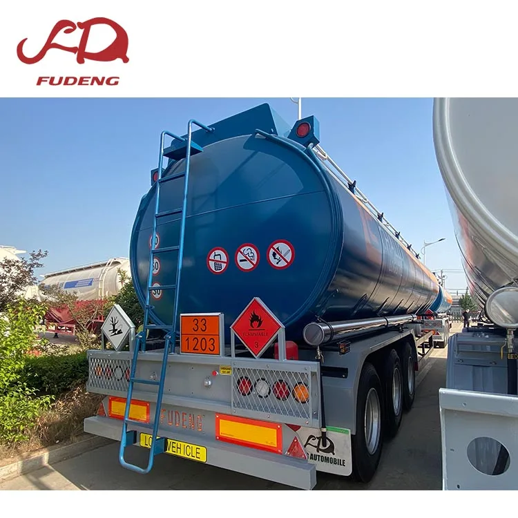 Настраиваемый трейлер Fudeng 45000L 50000L 54000L емкость топливный танкер Самая низкая цена Нефть Газ дизельный прицепы