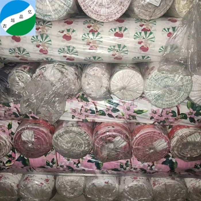 2024 new woven cotton poplin printed 100% cotton stock lot for women flower clothes