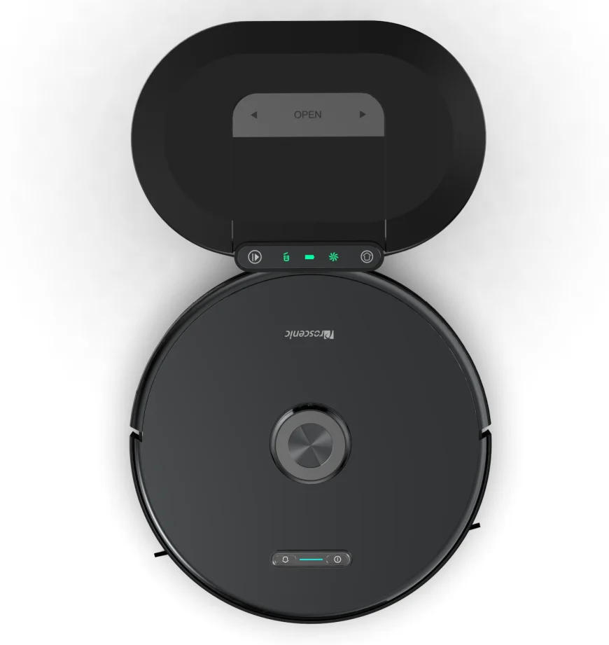  Proscenic M8 Pro Self-пустой Роботизированный вакуум с мусорной корзины очиститель IQ навигации дома отображения Wi-Fi подключен работает Amazon