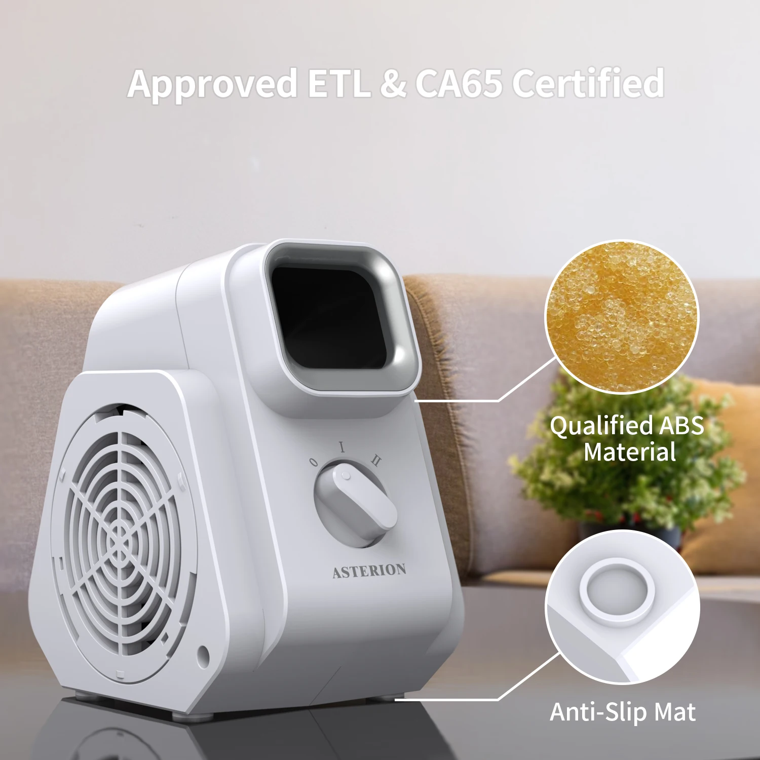 Best USA / European Electric Hands-free Portable Quiet Standing Cooling Aroma Diffuser Leafless Bladeless Room Table Fan