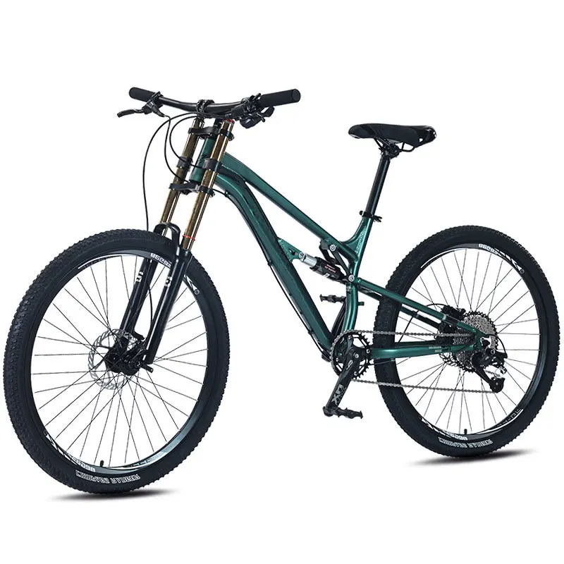 Professional manufacturing 26 inch 27.5 inch Dual shock-absorbing mountain bike aluminium alloy MTB bicycle off road cycling