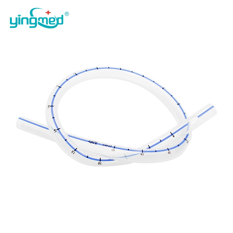 FR16 Fr18 Fr20 FR24 Medical approved Disposable Silicone Chest  Drainage Tube