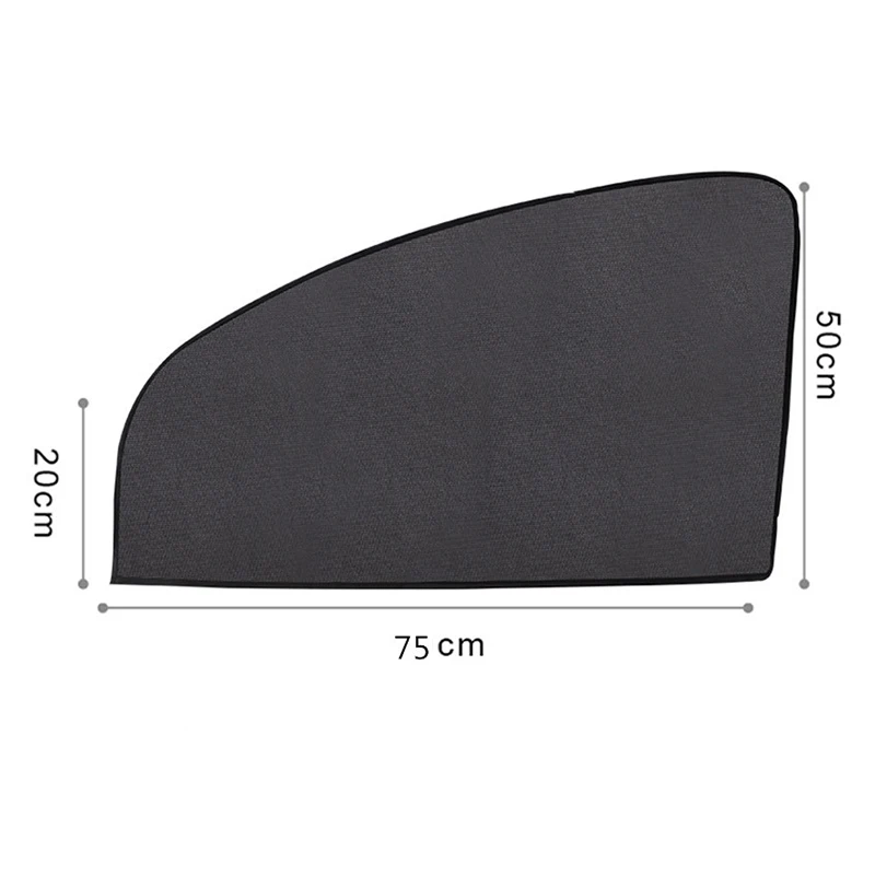 Лидер продаж, магнитная Автомобильная Солнцезащитная занавеска для бокового окна, 90 г/м2, магнитная сетка, складной автомобильный солнцезащитный козырек для парковки автомобиля