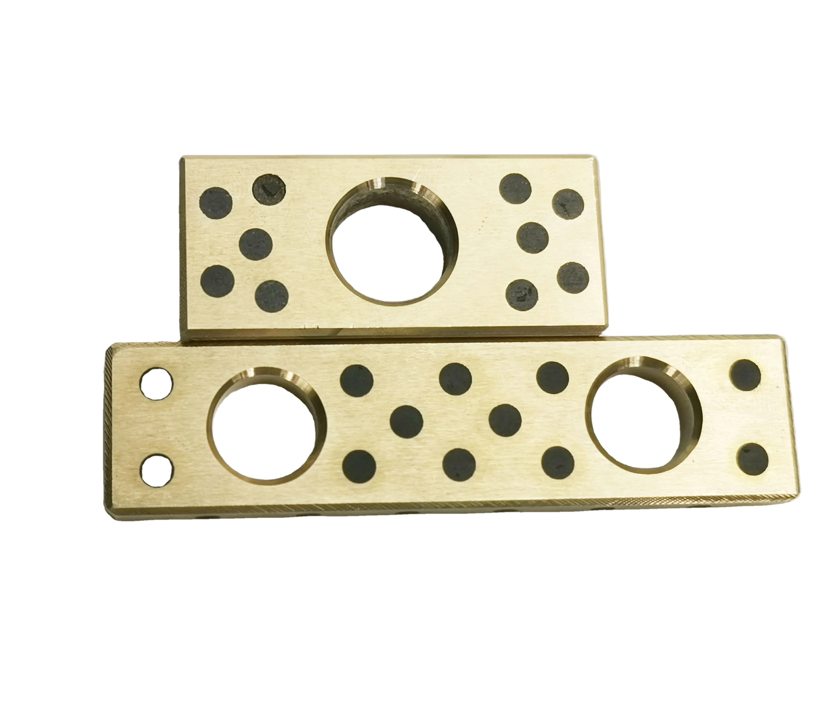 Solid Lubricating Brass Washer JDB Self Lubricating Bronze Graphite Plain Flat Washer Shim Custom OEM Copper Washer Thrust