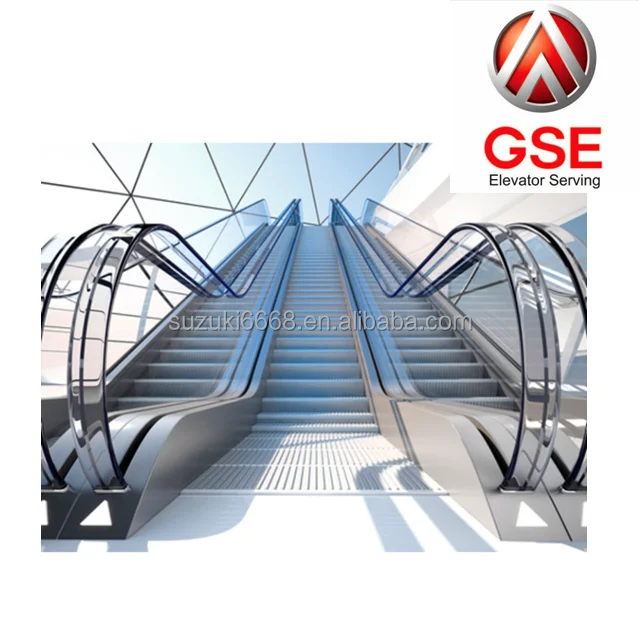 China Elevator company GSE SUZUKI Elevator Escalator Factory direct sale VVVF 35 degree VVVF Escalator price