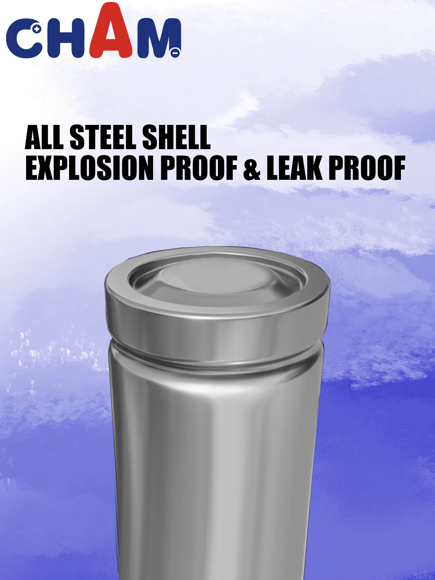 CHAM Wholesale top brand CE/BIS/UL 18650 3000mAh  3.7V battery Rechargeable Lithium Battery