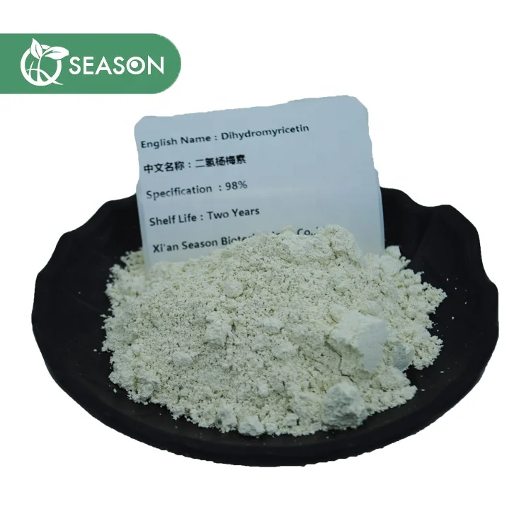 Sample Order Accept 98% Purity Dihydromyricetin DHM