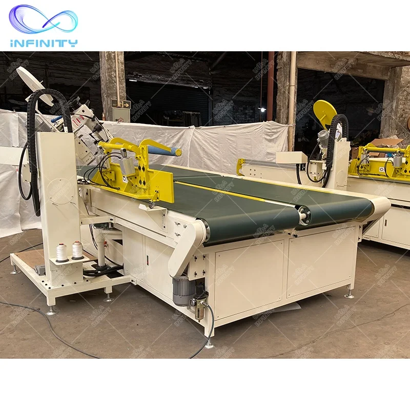  Hot Sale Wb-4A Fully Automatic Mattress Tape Edge Machinery With Singer Sewing