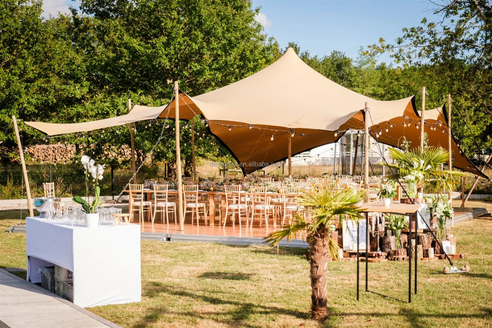 Waterproof holiday freedom tent ideal for party gatherings