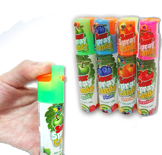 Hot sale lighter shape candy spray, cheap spray candy