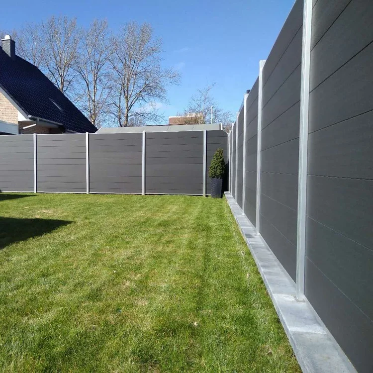 Hot sale wpc fence trellis fence from China wood plastic composite fence