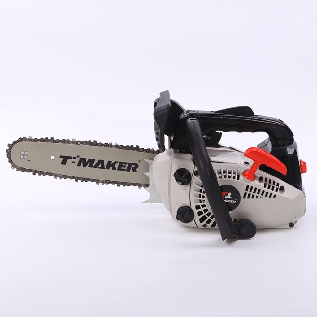 yingtong 25cc 12 inch gasoline saw0.9kw high-power 2-stroke engine oil household Wireless small portable saw Single handed saw