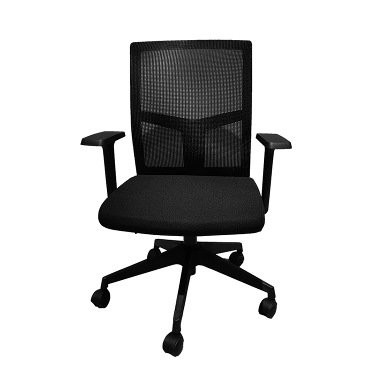 Регулируемое вращающееся Сетчатое кресло со средней спинкой