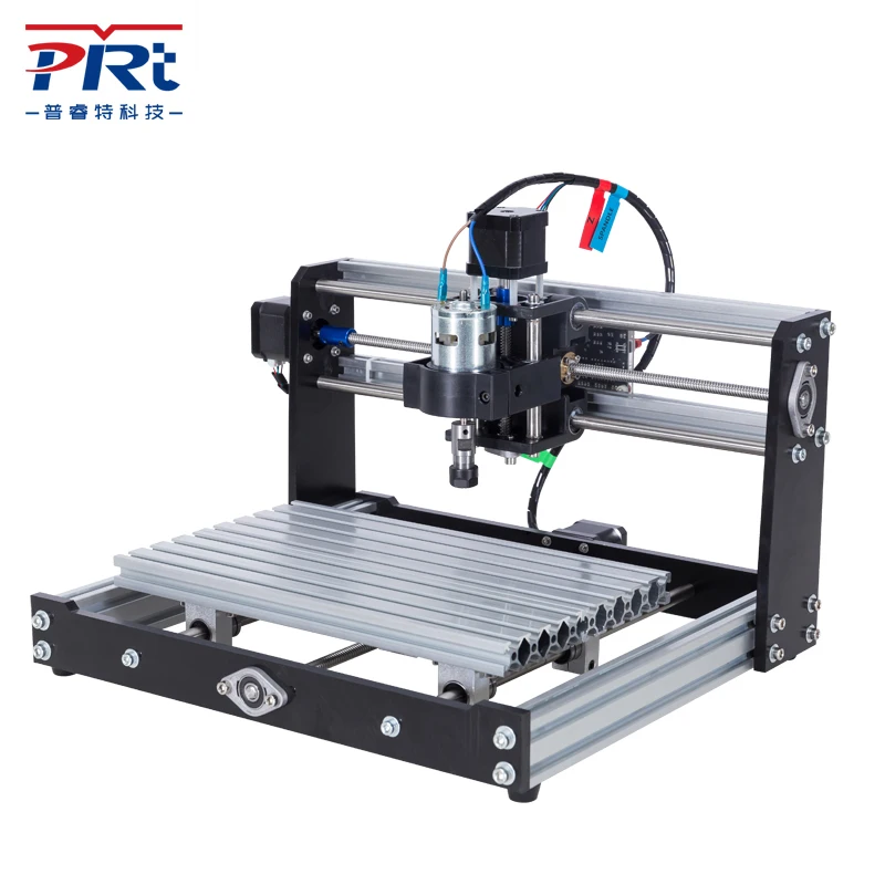 PURUITEKEJI 3018 ПВХ + 5 Вт Лазерный ЧПУ гравировальный станок для дерева лазерная печать акрил ПВХ кожа волоконный лазер