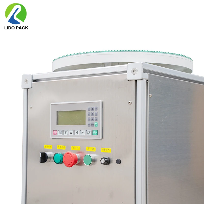 Semi Automatic Multifunctional PLC Programmable Carton Wrapper Small Tray Winding Machine