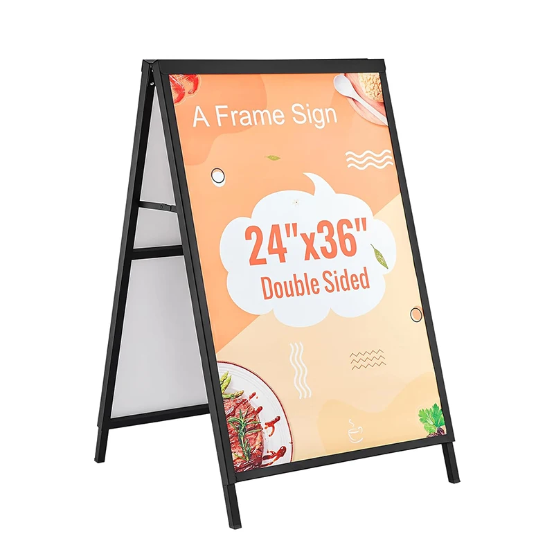24X36 каркас складной ПВХ пенопластовый дисплей стенд баннер двойной рамка дорожка