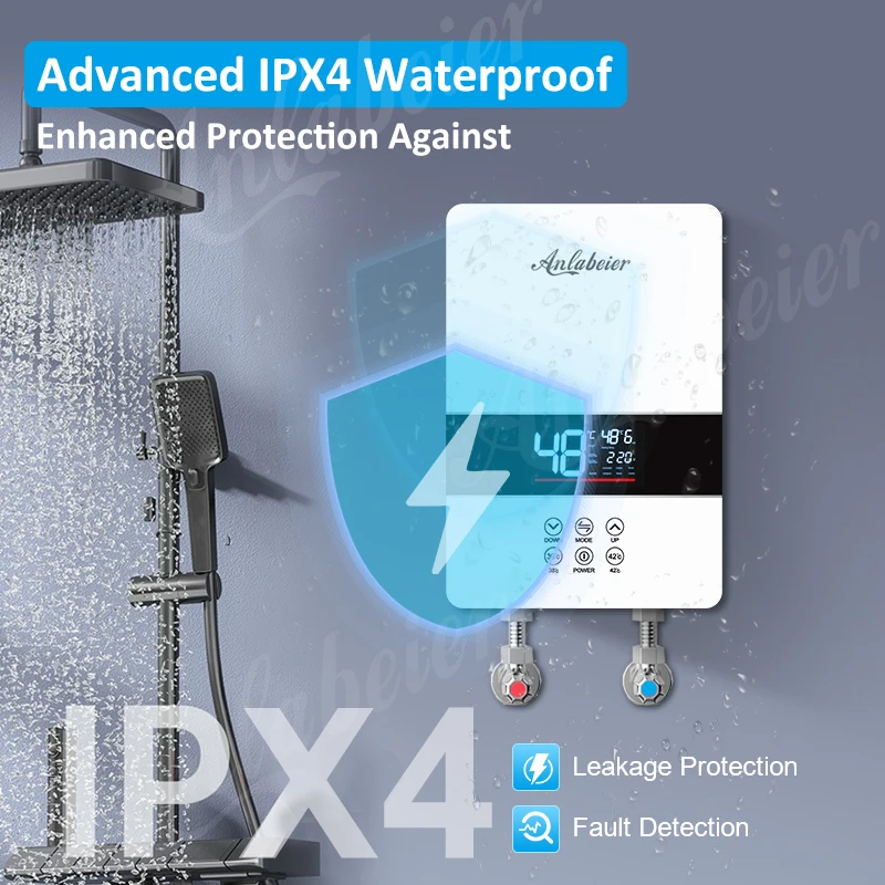 Hot quality sale 4500w 6000w instant electric fast heat water heaters hotel bathroom kitchen water heaters