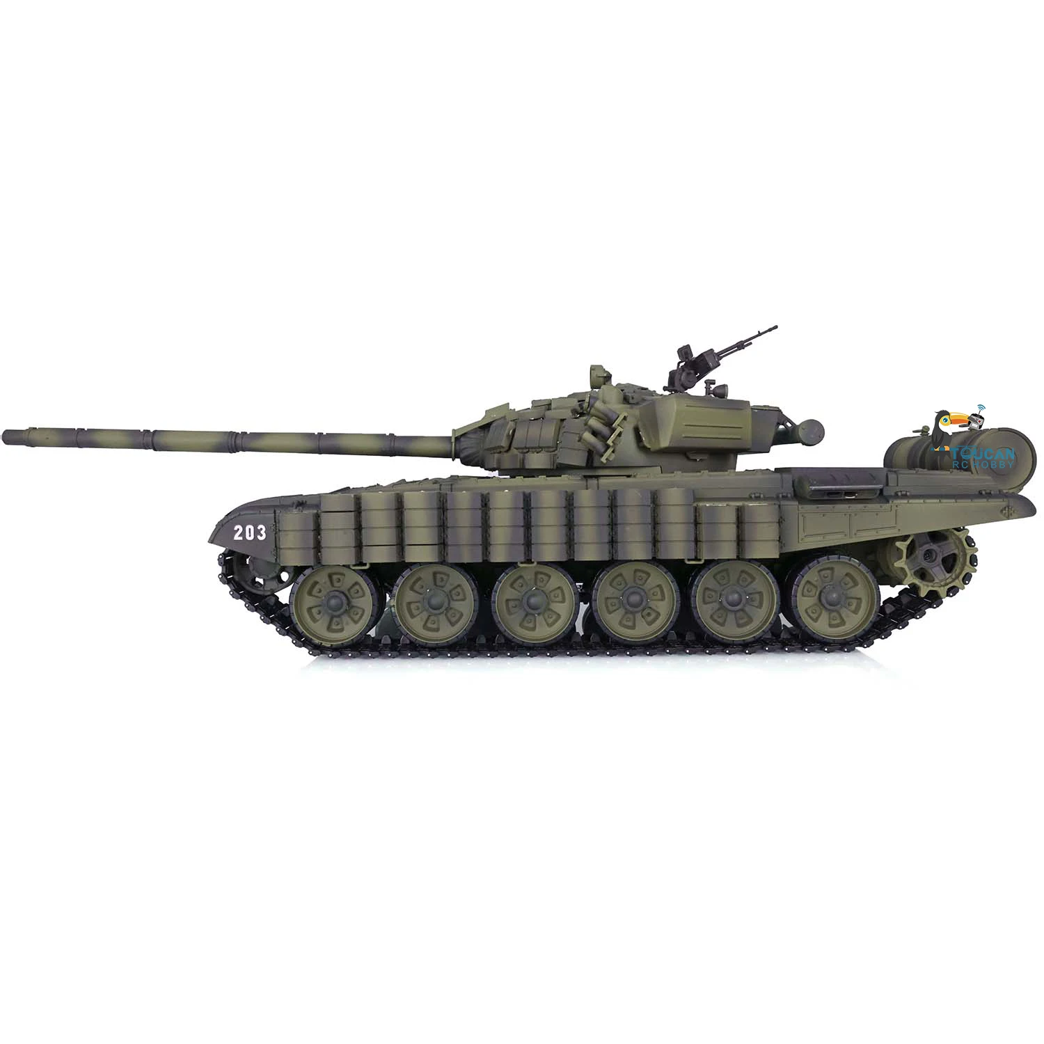 Heng Long военный RC Танк 1/16 7 0 пластмасс в России T72 3939 36