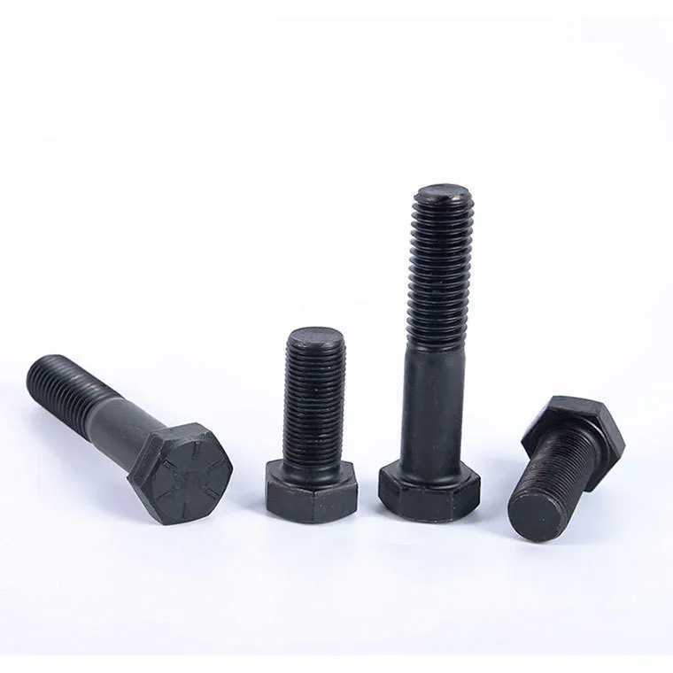 Carbon steel Custom Hexagon Head Screw m8 m10 m12 ASTM A 325 UNC UNF Structural Hex Bolt and Nuts