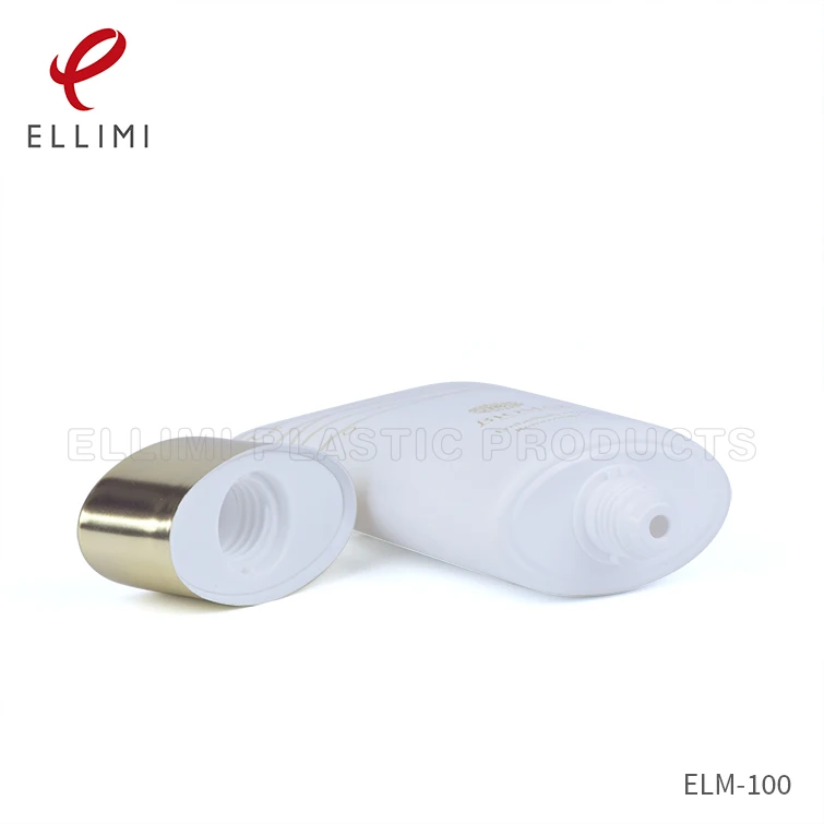 45 Double Layer Flat Cap Soft Tube ELM-100, Diameter: 45, Thread: Flat Tube Special Thread, Capacity: 80-220ml,