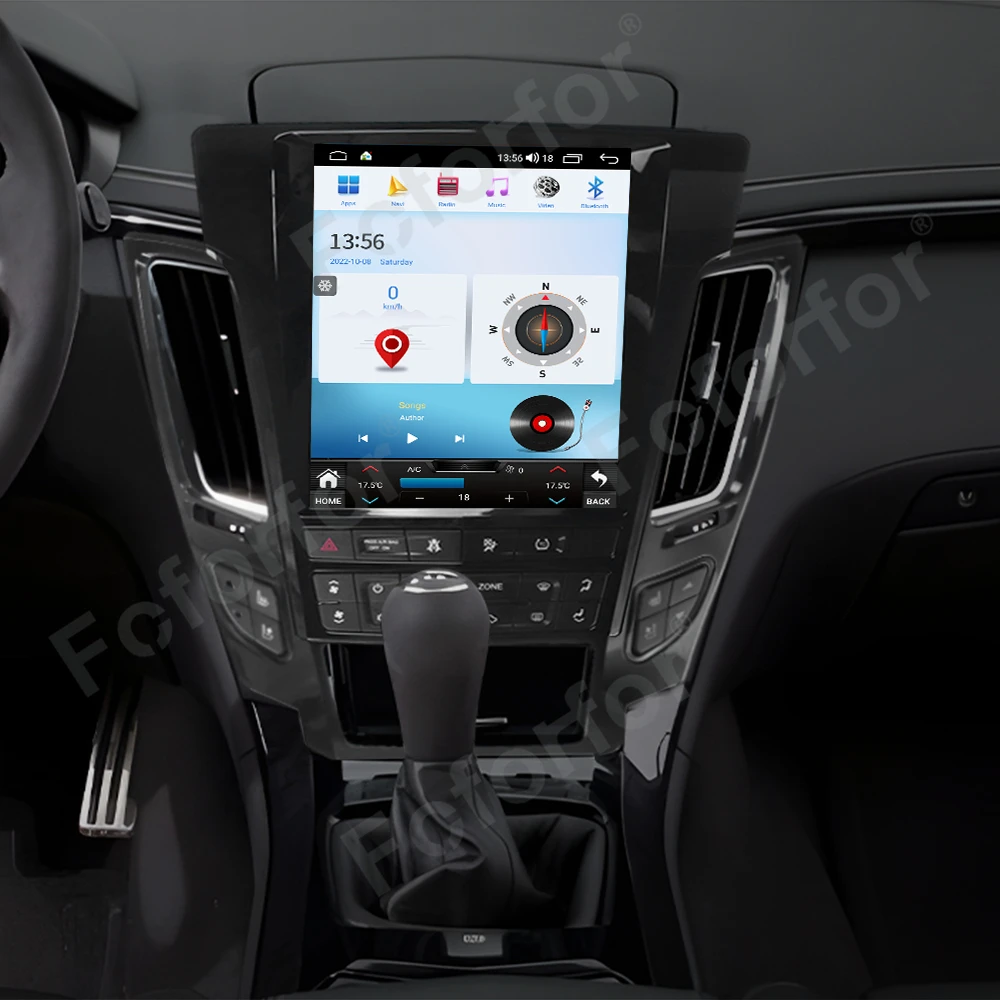 2024 обновление для Cadillac CTS 2007-2012 Android автомобильное радио Авто электроника стерео плеер GPS Carplay аксессуары экрана