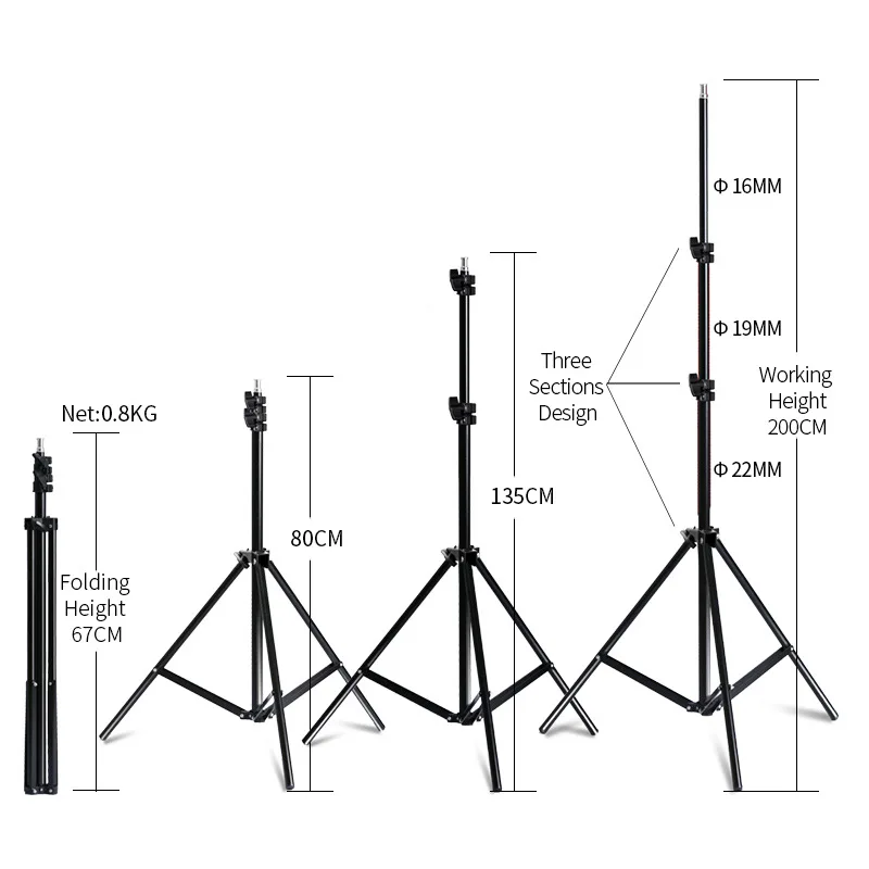 Photography Lighting Kits Lightbox Photography Kit Background Folding Bracket