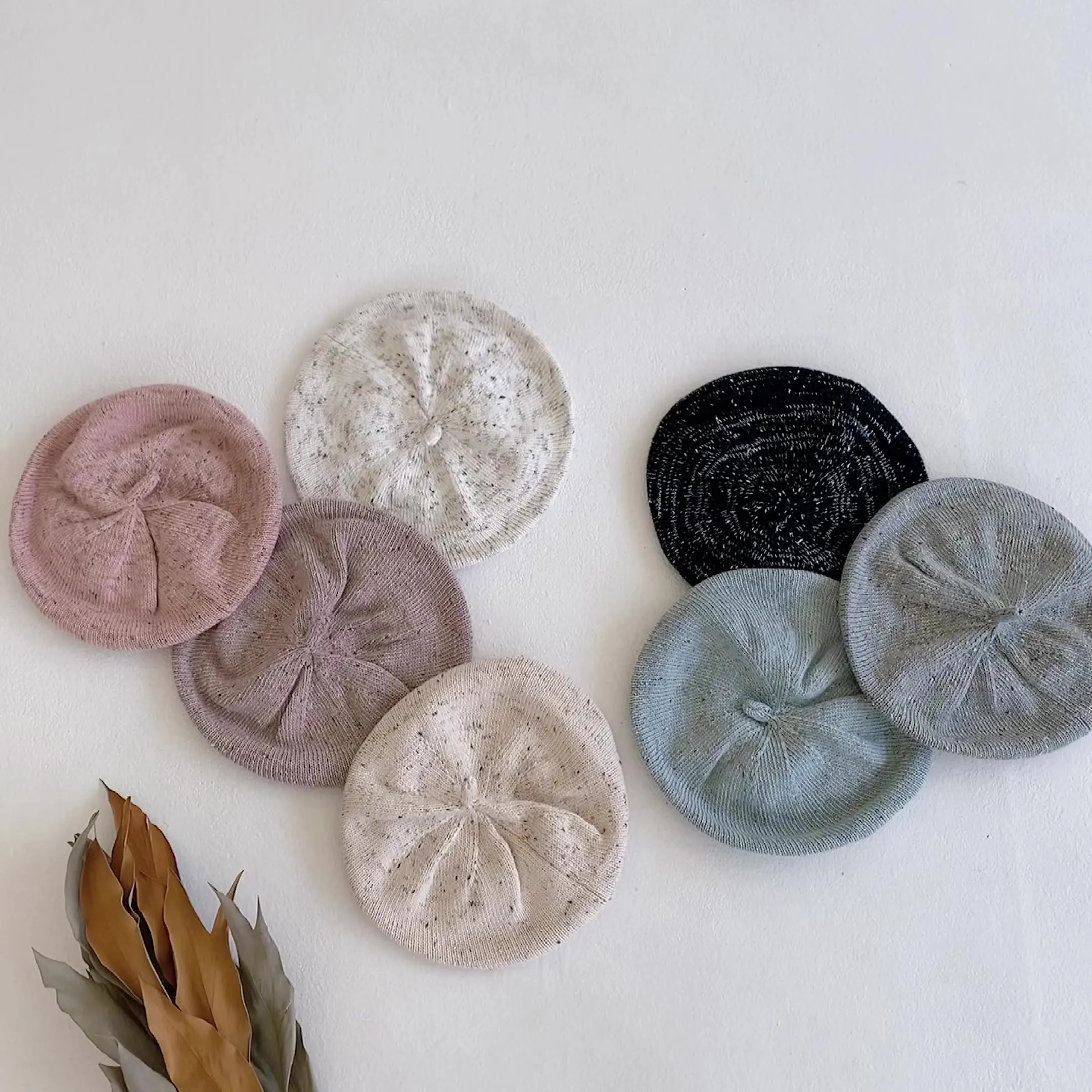 Ataya Newborn Wool Hat New Autumn and Winter Warm Baby Knitted Beret