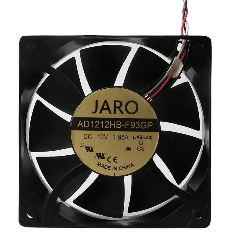 ADDA 24V 48V DC12V 1.95A EC переменного тока 120x120x38 мм 12 см 12038 алюминиевая рама большой объем воздуха центробежный AD1212HB-F93GP Вентилятор охлаждения