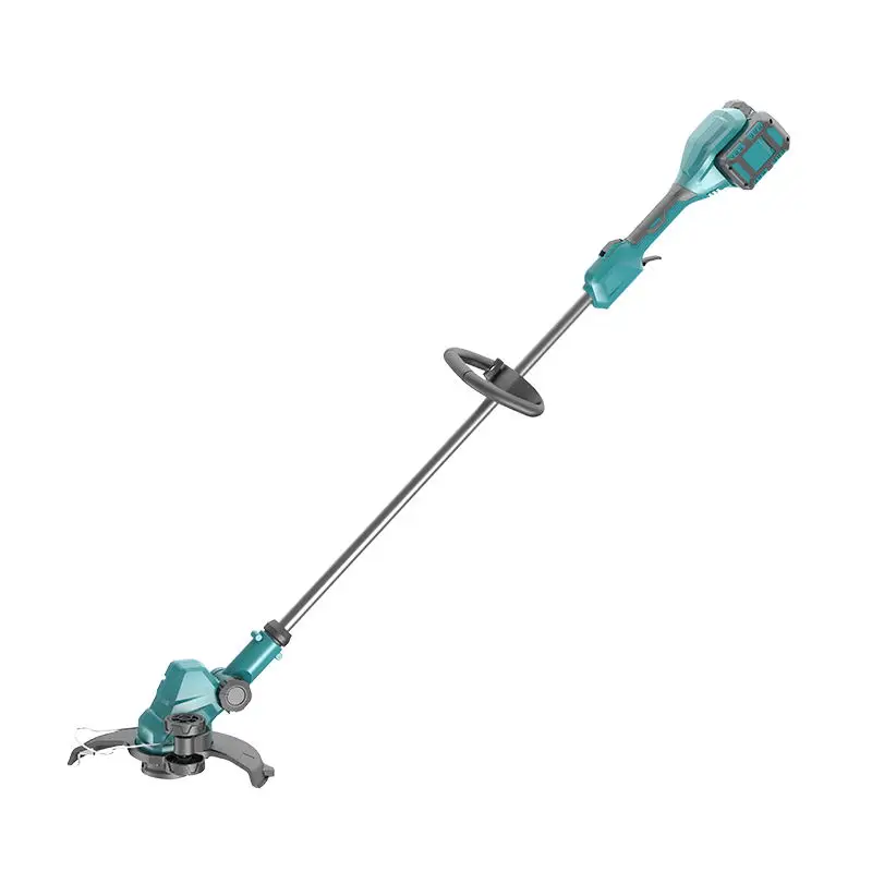 40V Brushless Cordless Wireless String Trimmer Edger Straight Metal Blade 36V ( 2 X 18V ),36V Battery LCGT770-3X 0-7000rpm 255mm