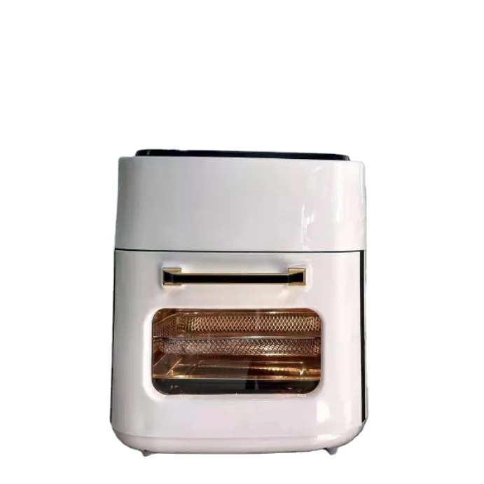 2023 New Visual Glass Smart Fryers Xl 15 Liters Household Visible Window Air Fryer 10 Litres 15L 12L 12 Litre silver crest