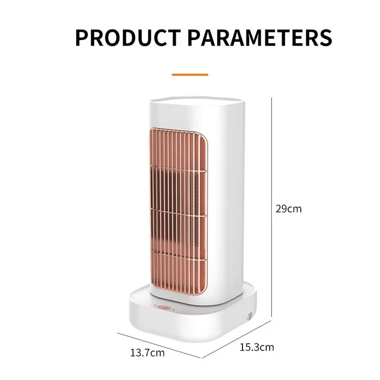 Wholesale Safe Homeuse 1300W Electric Heater PTC Ceramic Space Heater for Home Desktop Bedroom.jpeg