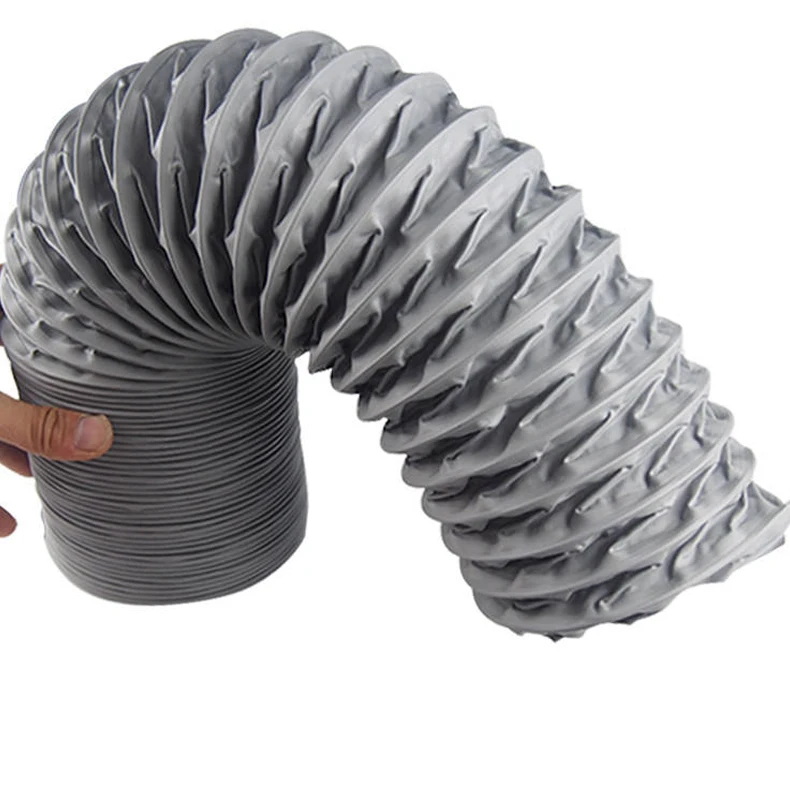 Light Weight PVC Tarpaulin Ventilation Air Duct for Welding Gas Exhausting