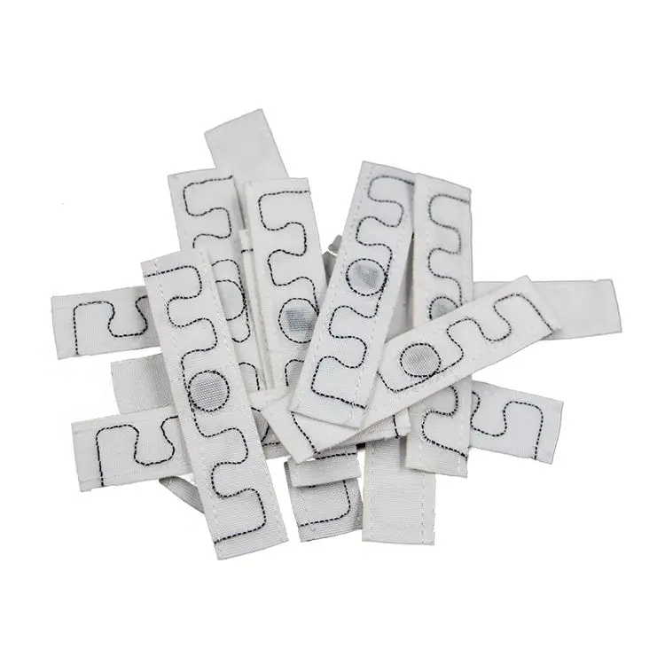 Wholesale RFID Washable EPC Gen2 High Temperature Fabric Laundry Tag U8 Fabric Label