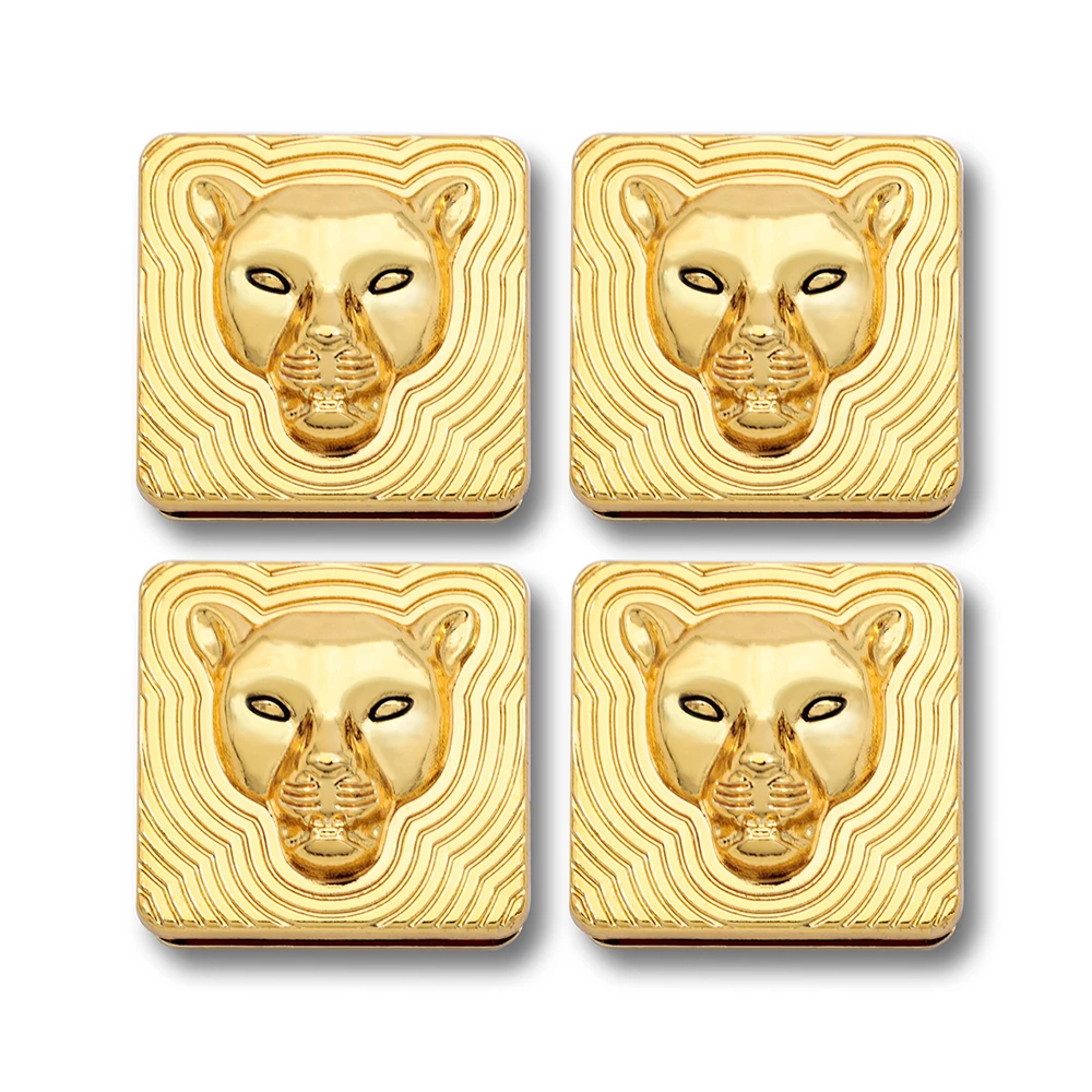 Hot sale die-casting metal bag accessories decoration suitcase parts for bags sign metal  customized zinc alloy sign