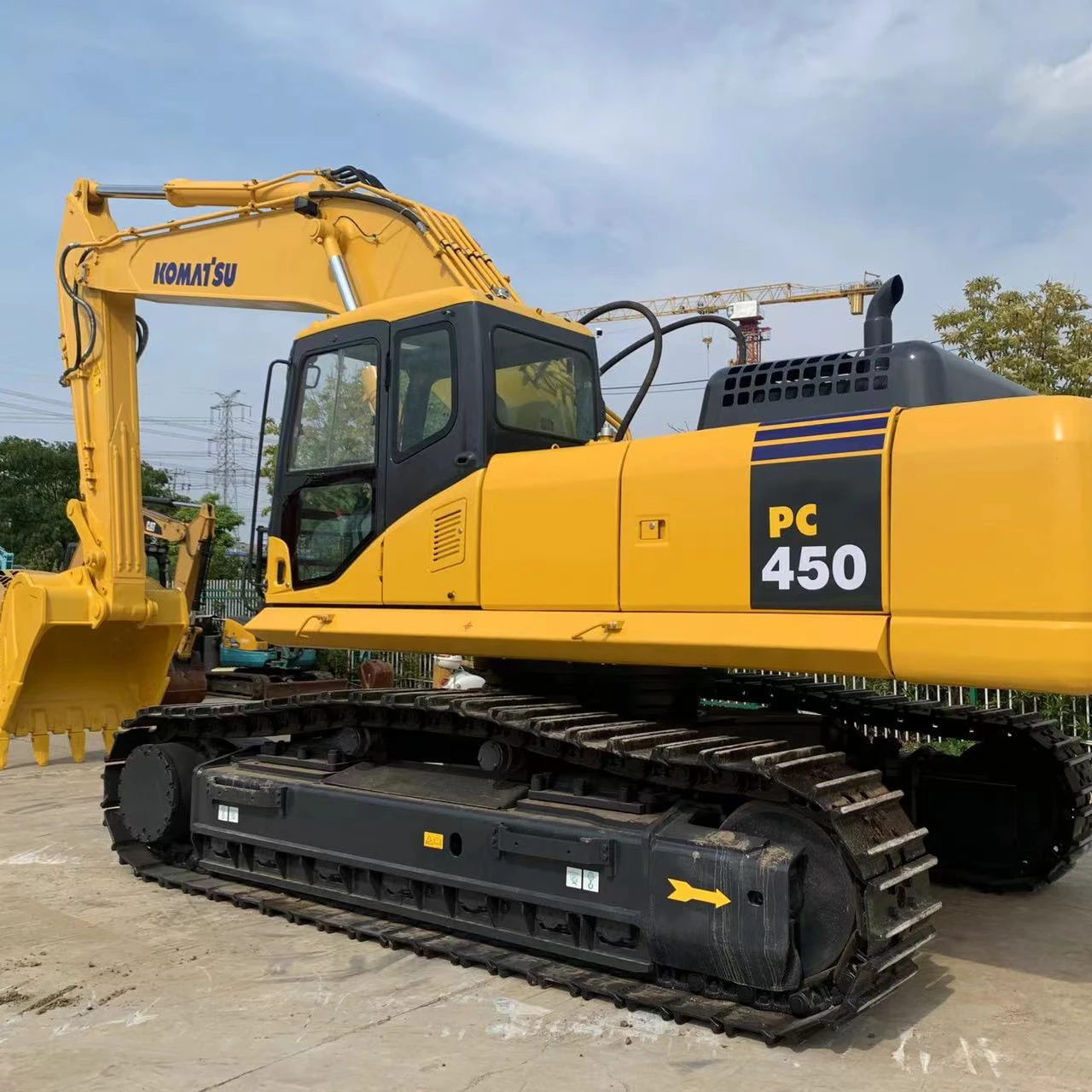 Imported second hand hydraulic excavator komatsuu450,good condition and high performance with low price
