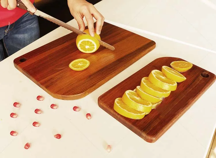 Factory Wholesale wood cutting board with handle steak board wooden cutting boards wholesale