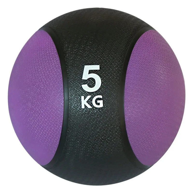 High Quality!Dual Color Rubber Medicine Ball  Fitness Equipment Slam Ball