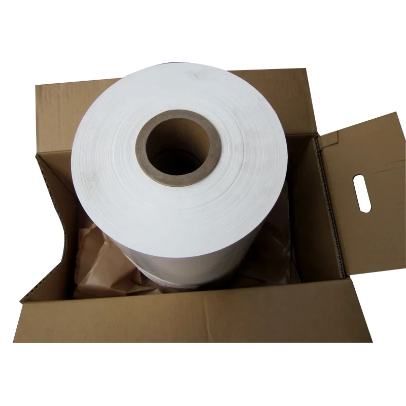 South Korea Popular White Silage Film 27mic 30mic Agriculture Plastic Grass Wrapping Film with Paper Tube