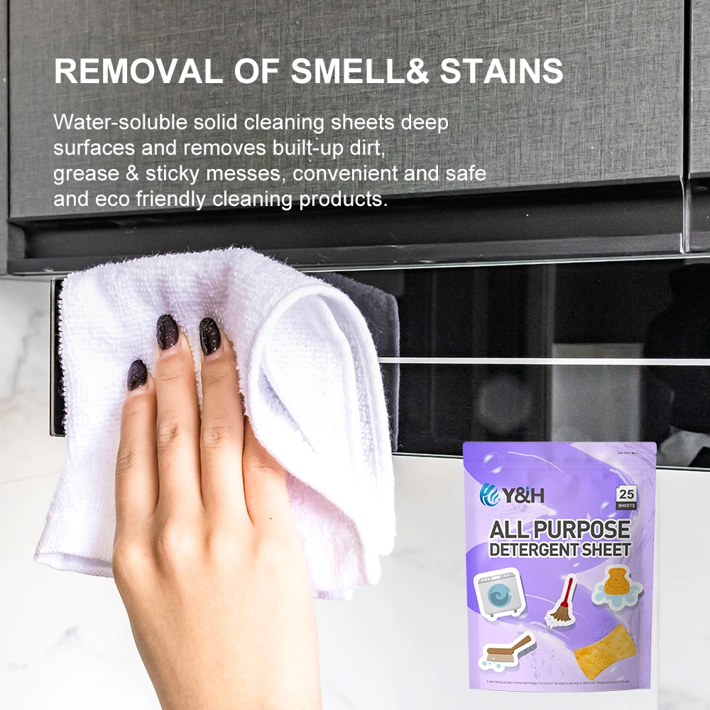 Multi functional cleaning sheet strip / tablet quick dissolve toilet cleaner sheet / Toilet bowl Deodorant Cleaning Tablets