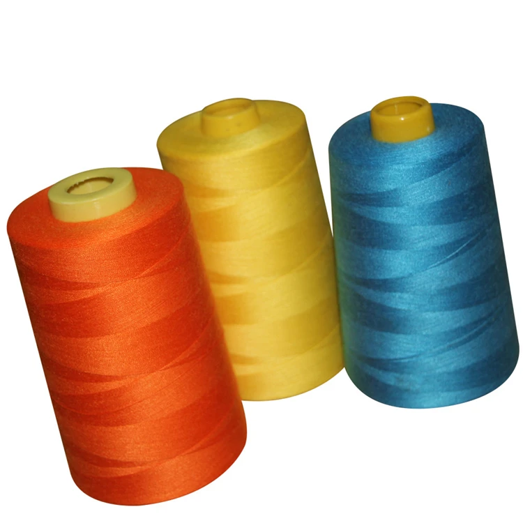 20/2 30/2 40/2 50/2 60/2 5000 Yards 100% Cone Polyester Sewing Thread For Machine Sewing Supplies
