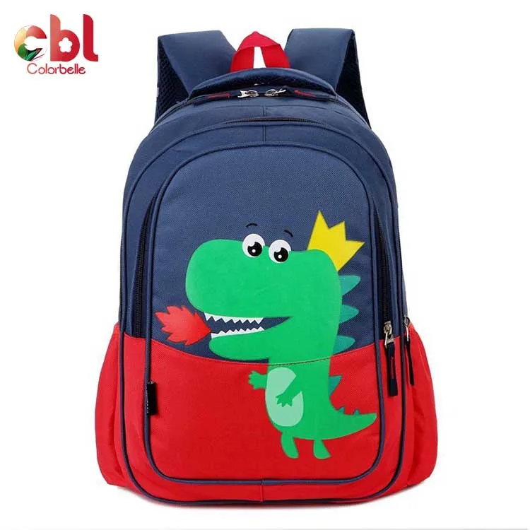 Милые дизайнерские Детские Наплечные сумки с мультипликационным динозавром для начальной школы прочные рюкзаки для мальчиков и девочек