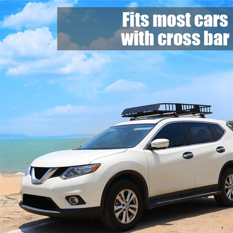 Индивидуальный oem 39x64 дюймов 150 фунтов Кроссовый держатель для багажа на крышу, универсальный багажник на крышу автомобиля, корзина