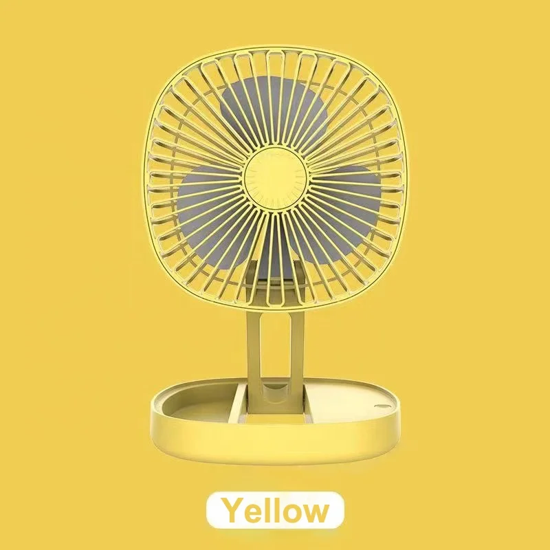 2021 New Low Noise Battery Long Battery Life Rechargeable Desktop fan Small Mini USB Desk Fan For Office Table With Aromatherapy