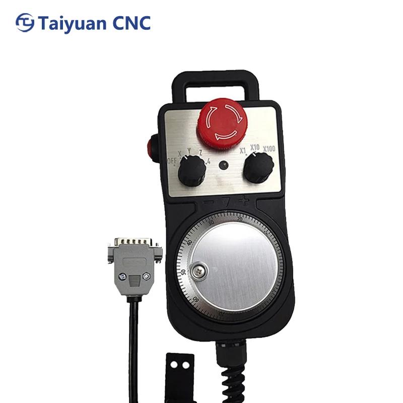 High-End  electronic handwheel machining center  manual pulse generator with emergency switch  for Numerical control lathe